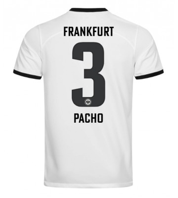 Eintracht Frankfurt Willian Pacho #3 Tercera Equipación 2023-24 Manga Corta